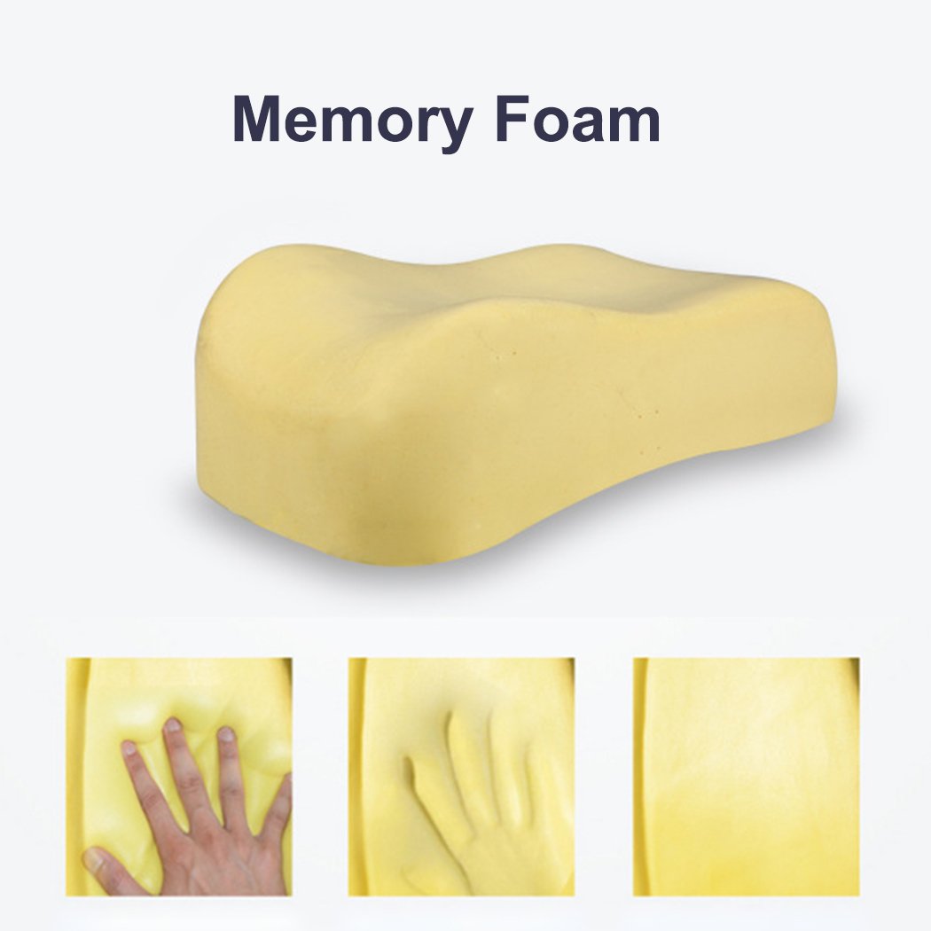 Mlovesie Auto Center Console Armrest Pillow, Memory Foam Car Armrest Cushion With Phone Holder Storage Bag Universal Fit For Mos