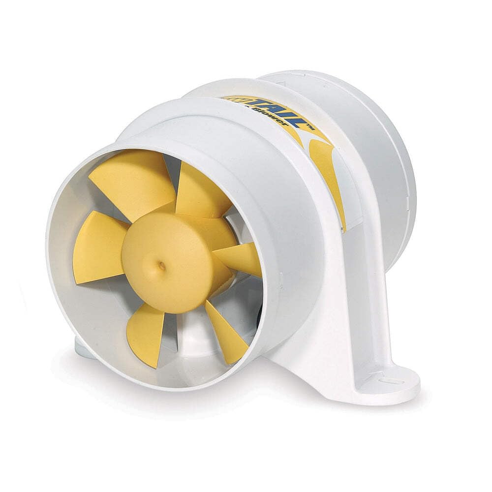 Shurflo By Pentair Yellowtail™ 4" Marine Blower - 12 Vdc, 215 Cfm