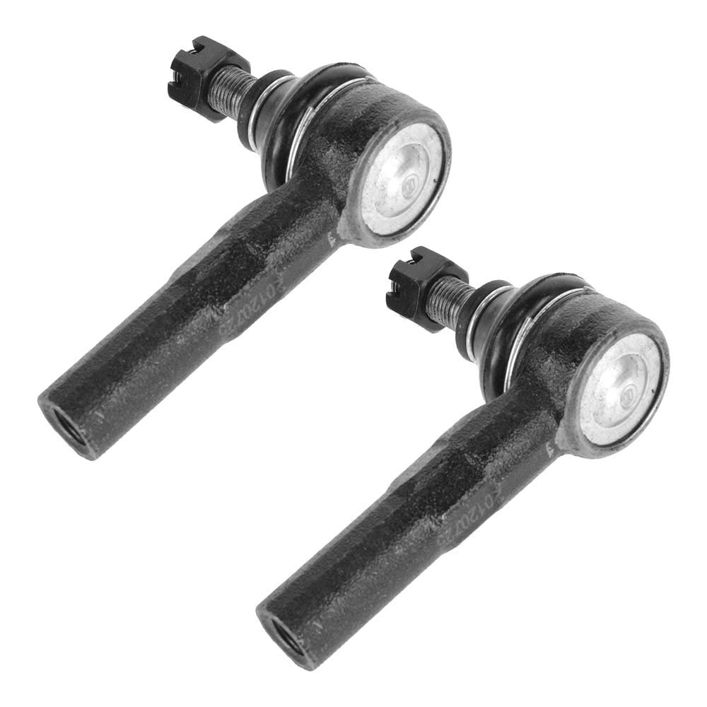 TRQ Front Outer Tie Rod Set Compatible with 2000-2005 Toyota MR2 Spyder 1992-1998 Paseo 1991-1998 Tercel