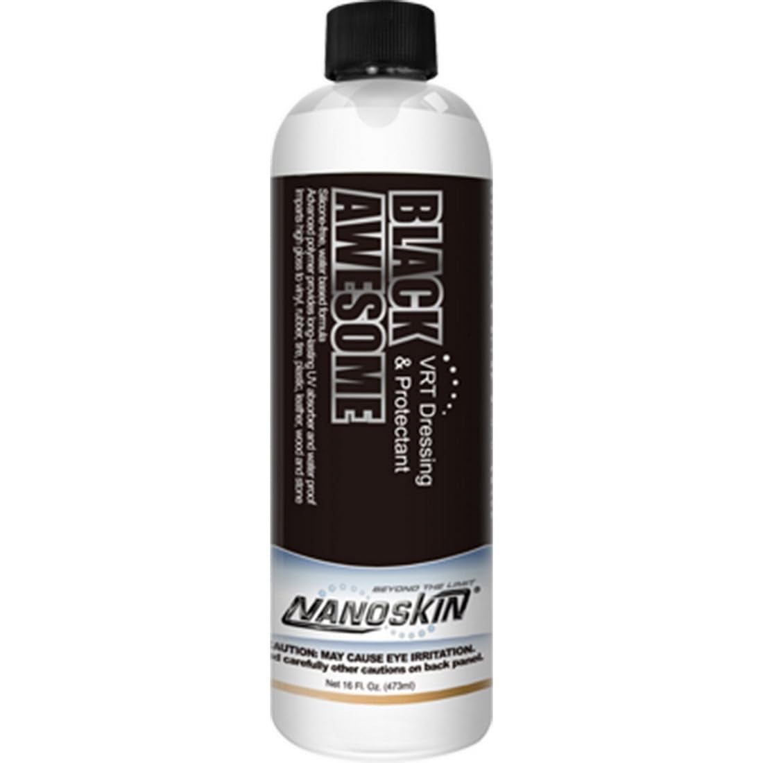Nanoskin Black Awesome Silicone-Free Vrt Dressing Protectant 16 Oz. - Adjustable Like-New Finish To Vinyl, Rubber, Tire, Trim, P