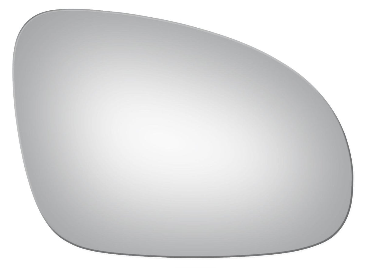 Convex Passenger Side Mirror Replacement Glass for 2005-2014 VOLKSWAGEN JETTA