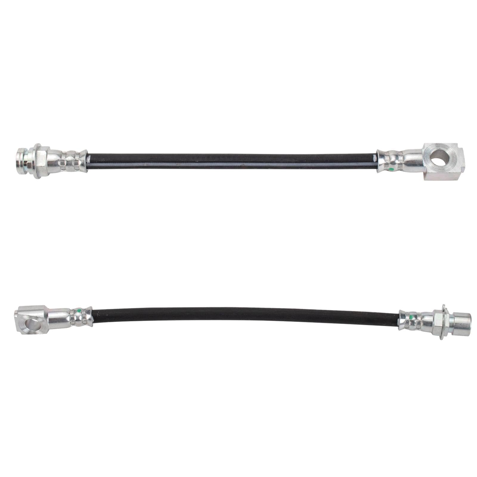 Trq Rear Brake Hose Set Compatible With 1998-2003 Chevrolet S10 Gmc Sonoma
