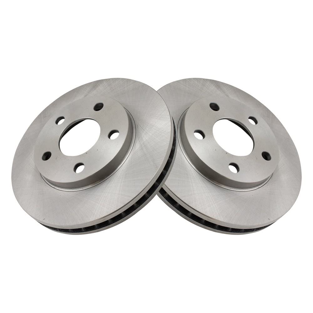 Trq Brake Rotor Front Pair Set For Buick Cadillac Chevy Olds Pontiac