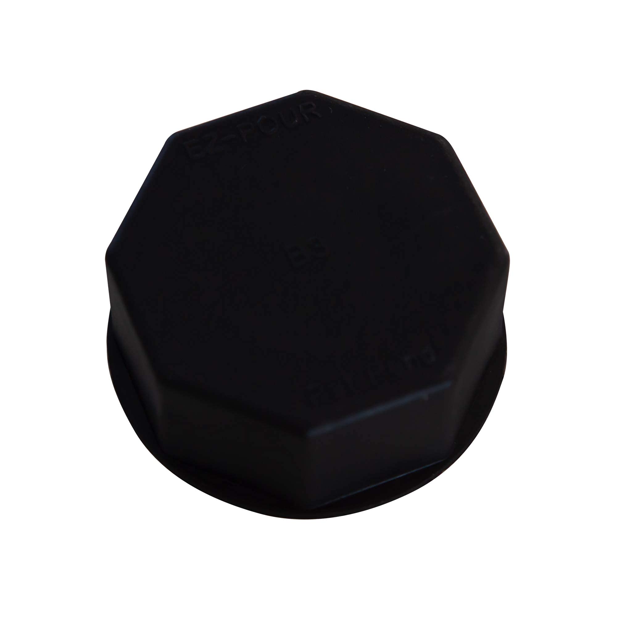 EZPOUR Solid Base Cap Replacement Gas Tank Cap (Fine Thread) 2 PACK