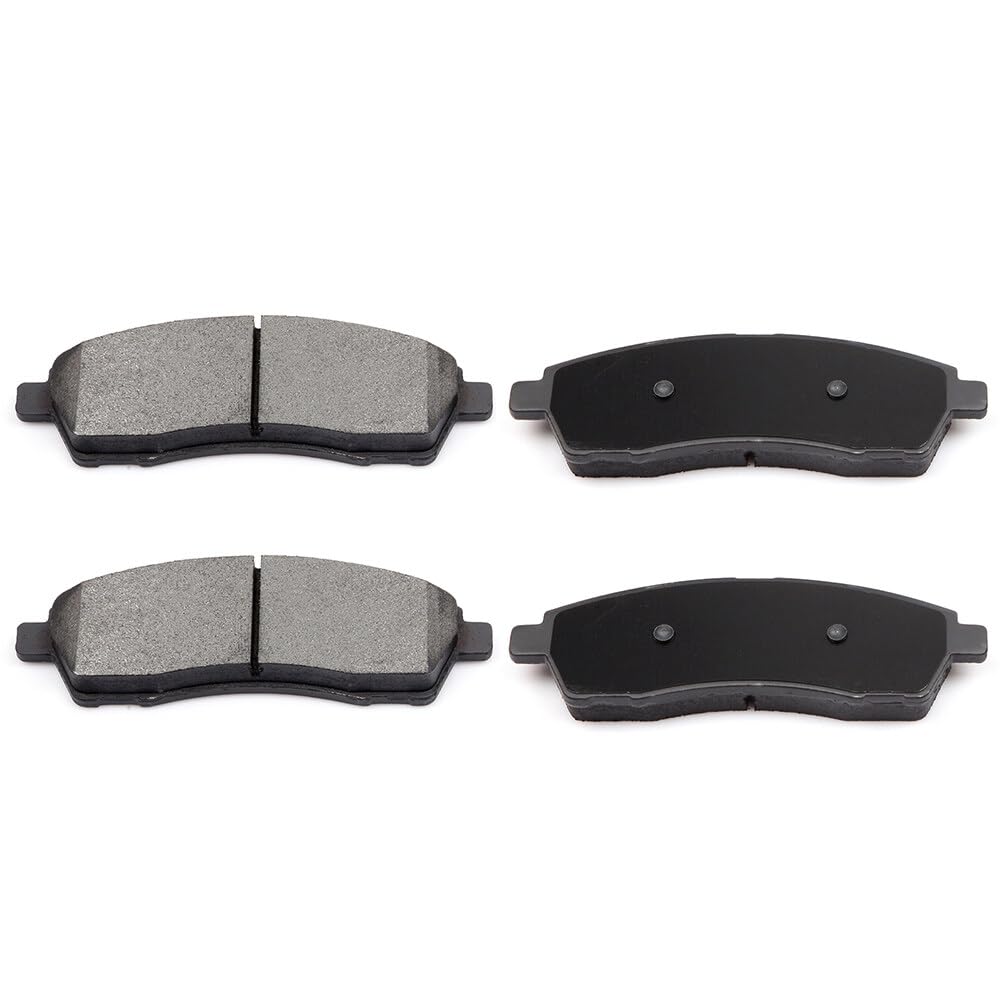 Eccpp D757-7626 Rear Semi Metallic Disc Brake Pad Set Fit For Ford For Excursion 2000-2005,For Ford For F-250 Super Duty 1999-20