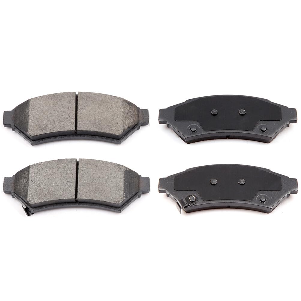 Cciyu D1075 Front Ceramic Disc Brake Pads Kit For Buick Allure Lacrosse Terraza For Chevrolet Uplander For Mobility Ventures Mv-