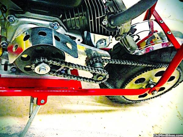 QYMOTO CT200U CT200U-EX Chain Front Jackshaft 420 Chain 42 Links with Master Link for Coleman Mini Bike Chain CT200U-EX BT200X M