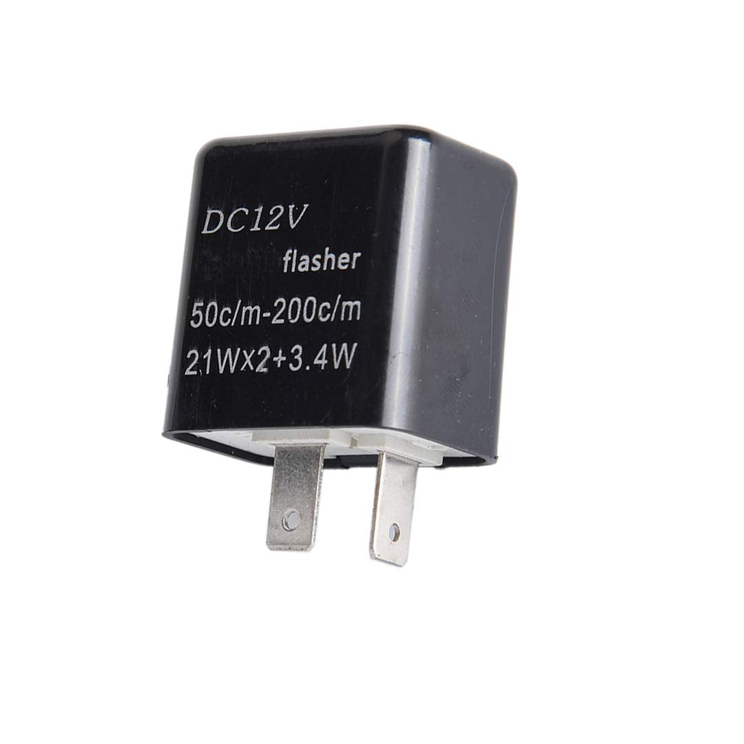 Adjustable Led Flasher For Honda Grom 125 2014-2020 2021 2022 2023 2024, Led Bulb Turn Signals Flasher Relay For 2009-12 Kawasak