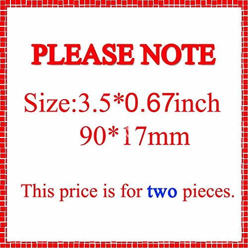 (Set Of 2) Slant Ss Grill Side Fender Trunk Emblem Badge Decal With Sticker For Chevrolet Chevy Camaro Impala Malibu Holden 2010