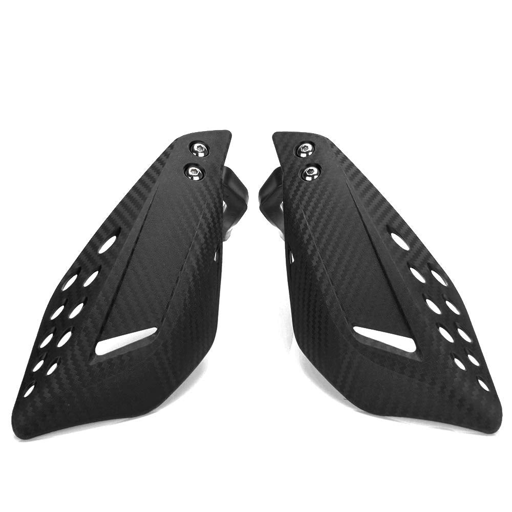 Kucehiup Motorcycle Handguards 7/8' 22Mm Universal Hand Guards Black