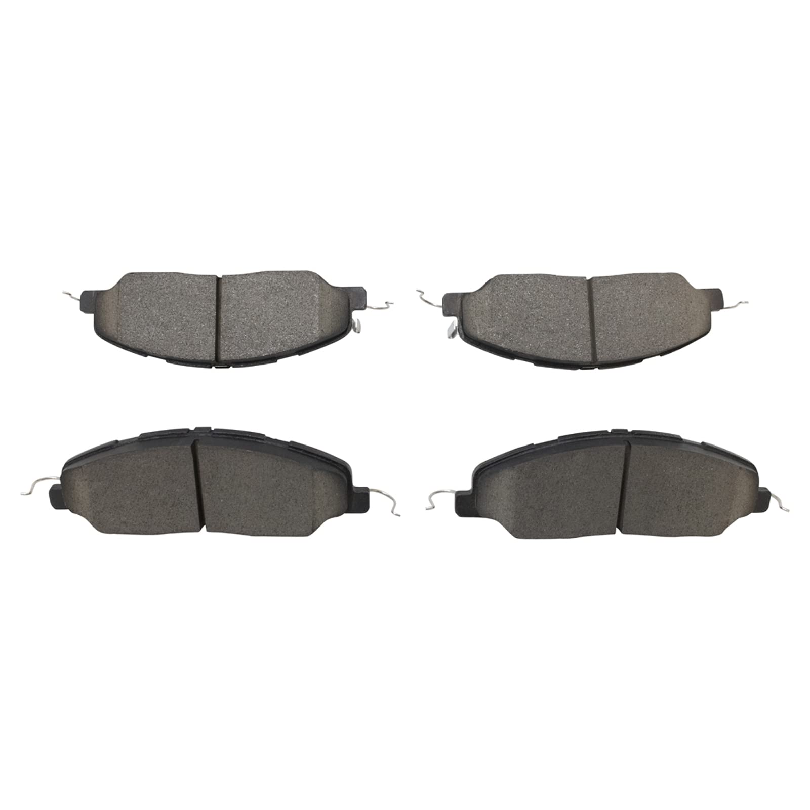 TRQ Front Brake Pads Ceramic Compatible with 2011-2014 Ford Mustang