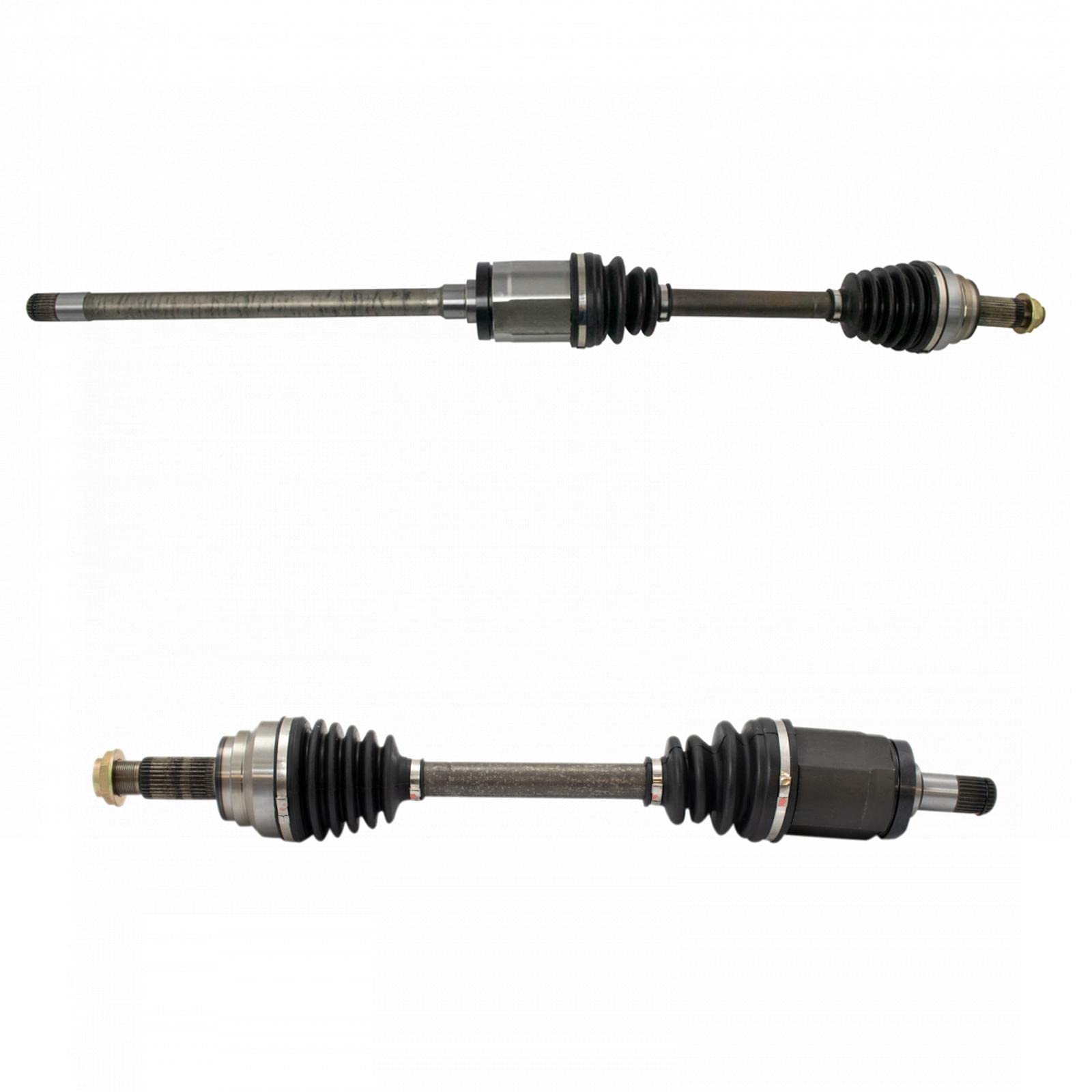 Trq Front Cv Axle Shaft Assembly Set Compatible With 2007-2018 Bmw X5 2008-2018 X6