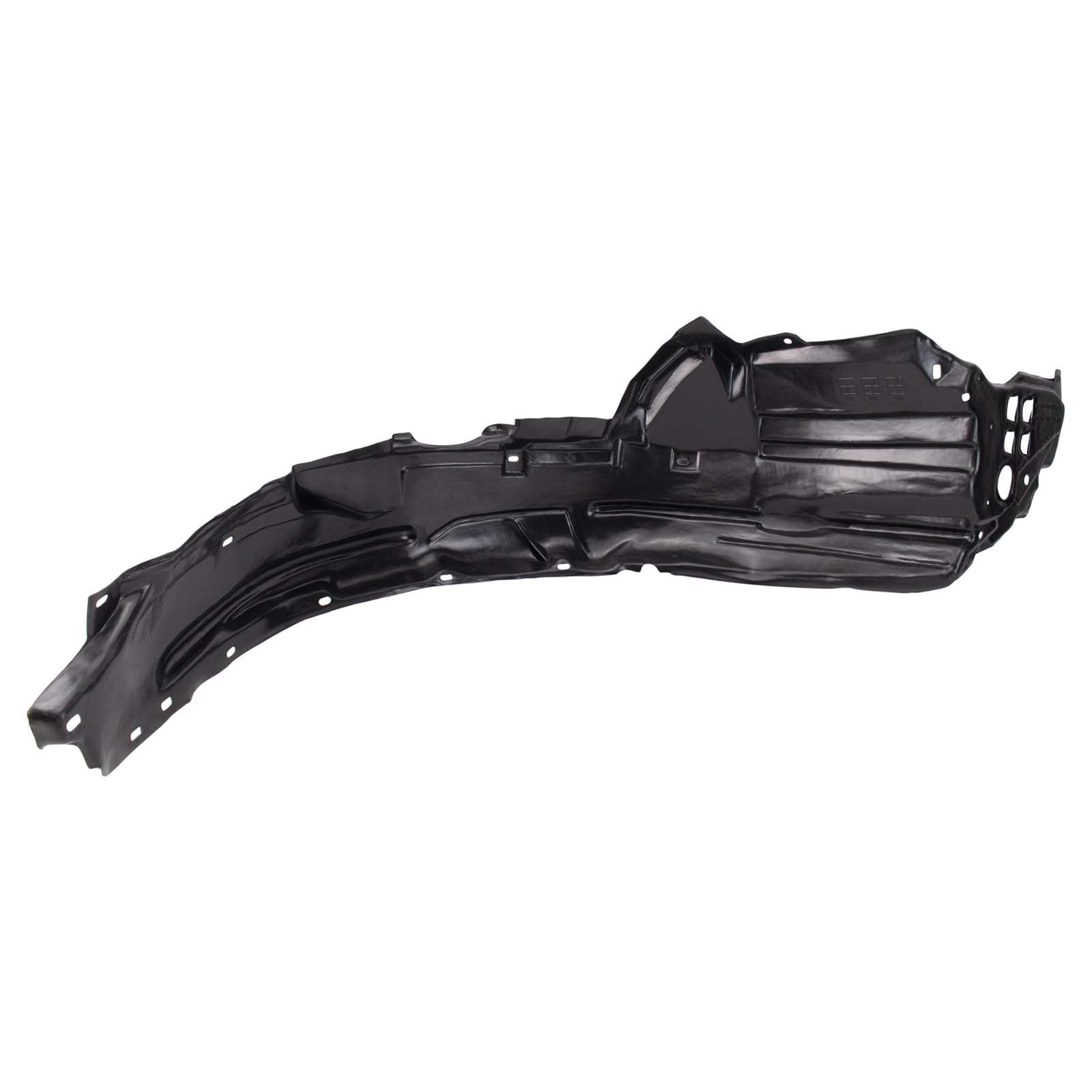 Trq Front Inner Fender Liner Set Compatible With 2006-2011 Honda Civic Ho1250107 Ho1251107