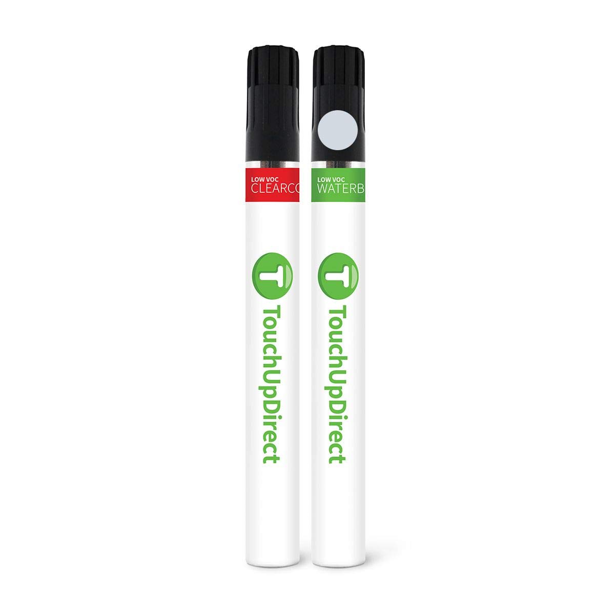TouchUpDirect 92T/X1 92U/X1 Arctic Silver Metallic Compatible with Porsche Exact Match Touch Up Paint Brush - Essential Kit