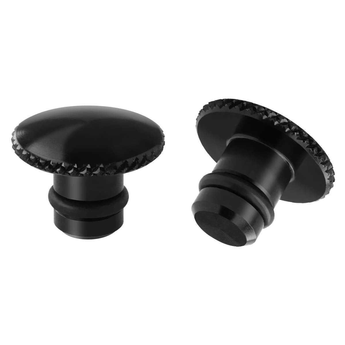 Evermotor M10 Motorcycle Mirror Hole Plugs Universal 2Pcs 6065-T6 Cnc Aluminum Anodic Oxidation Motorcycle Blind Plug Covering S