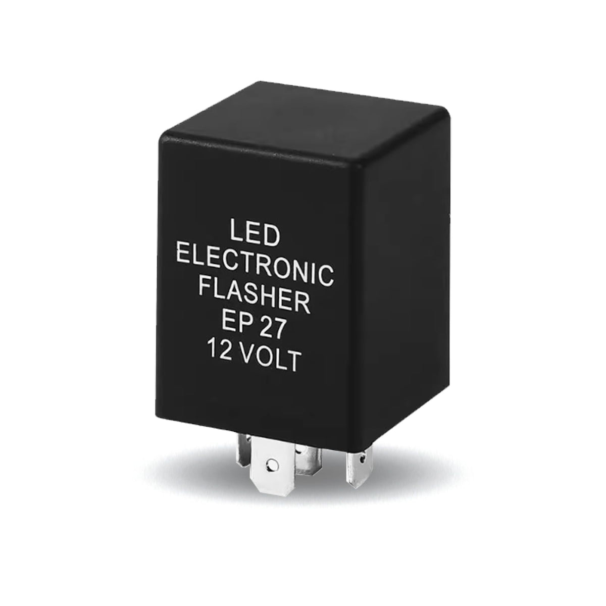TOBENBONE EP27 LED Flasher Relay, 5 Pin Relay for LED Turn Signal, Electronic Indicator for Fix Hazard Warn Hyper Blinker, Compa