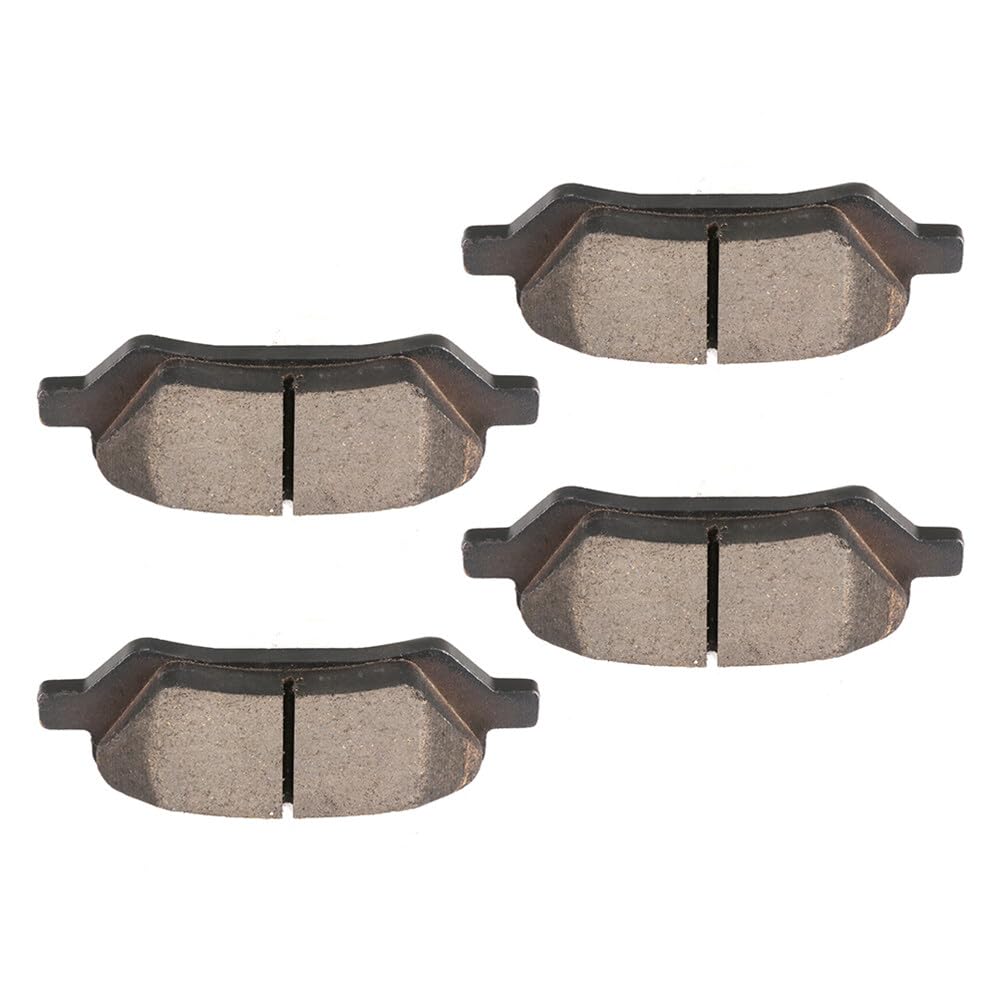 Automuto 4Pcs Rear Ceramic Disc Brake Pads Set D1402 For Toyota Venza 2009-2016