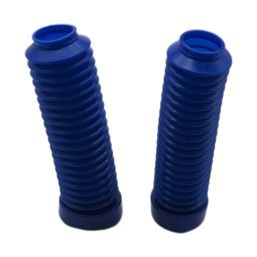 Front Fork Shock Boots For 1983-1986 Honda Atc 250R 350X - Forks Rubber Boot Covers Blue New Set Of 2