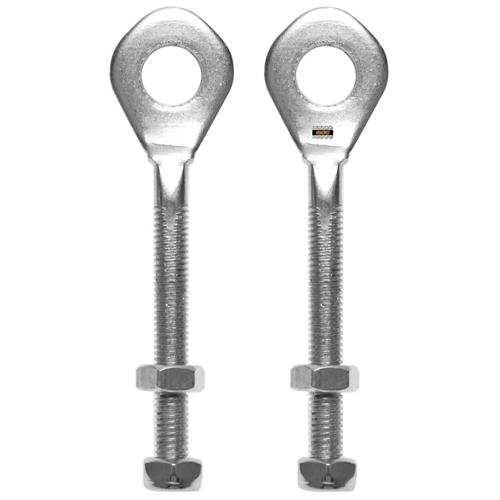 HIAORS Chain Axle Adjuster Adjusters for 50cc 70cc 90cc 110cc 125cc 250cc Buyang TaoTao Kazuma Chinese Coolster Kazuma Peace ATV