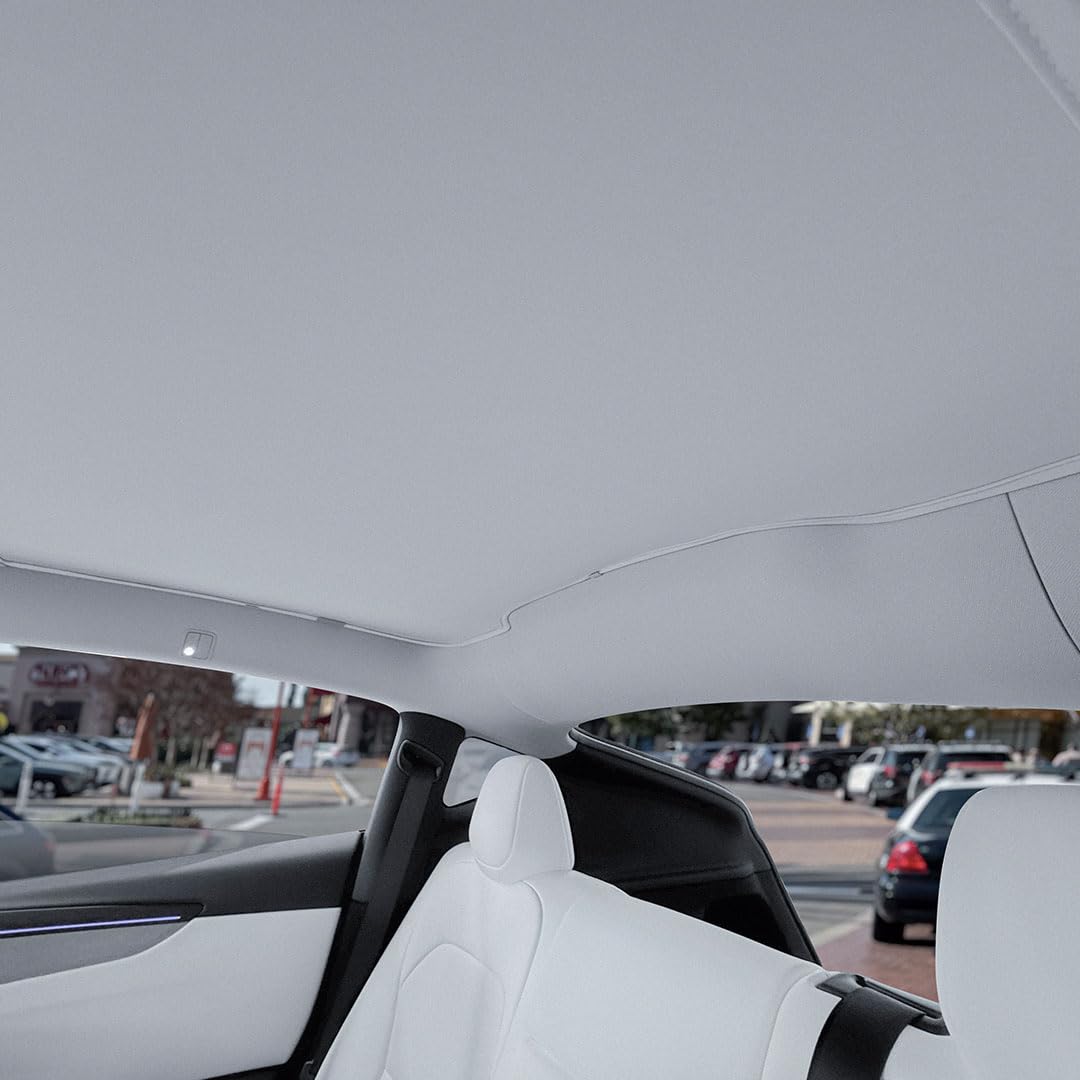 VION Tesla 2026-2025 Model Y Roof Sunshades - Precision Fit, No Sagging (2026-2025 New Model Y)