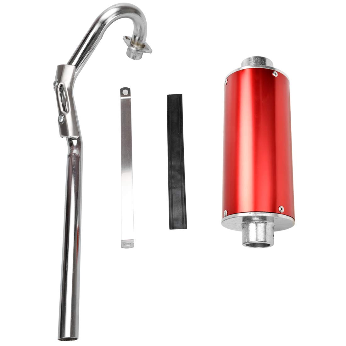 Fvrito High Performance Big Bore Muffler Exhaust Silencer Pipe Head Assembly For Honda Xr50 Crf50 Chinese 70Cc 110Cc 125Cc Sdg S