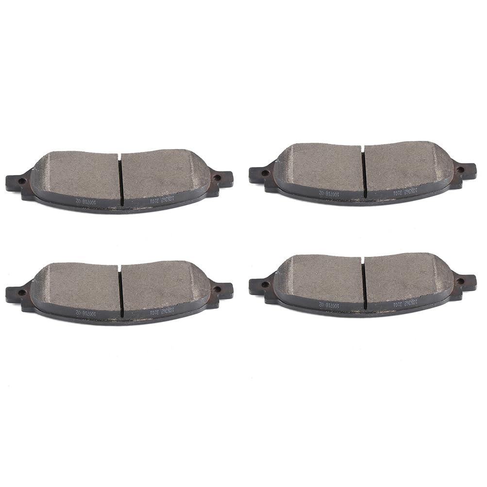 Scitoo D1068 Rear Semi-Metal Brake Pads Sets Fit For Ford For F-250 Super Duty 2005-2007,For Ford For F-350 Super Duty 2005-2007