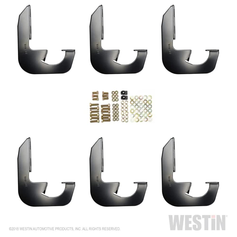 Westin 27-2145 Running Board Mount Kit Fits 2014-2018 Silverado Sierra 1500 Double Cab Crew Cab 2019 Silverado Ld Sierra 1500 Li