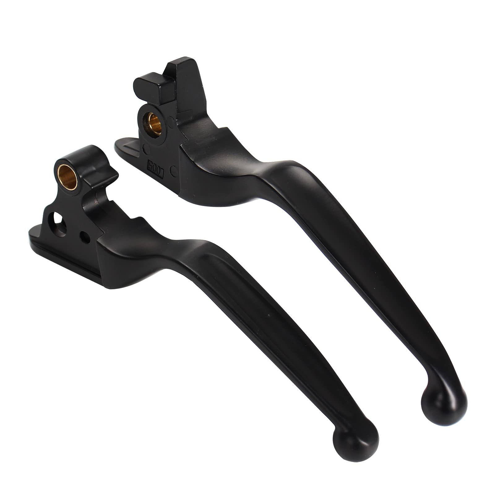 GIDIBII Motorcycle Black Brake Clutch Lever Hand Levers Compatible with Harley Davidson Softail FLST Softail/FLSTF Fat Boy 2015-