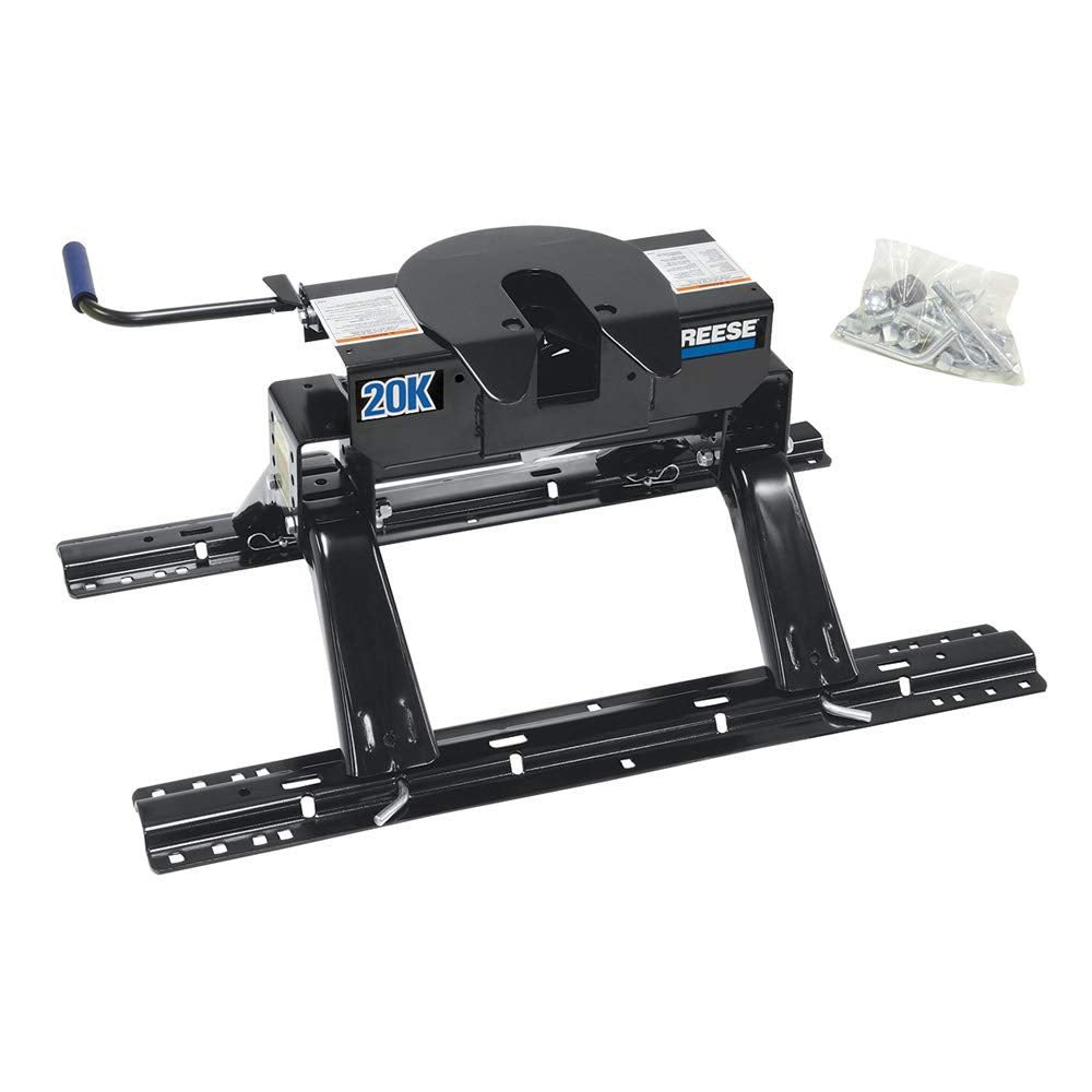 Fulton Reese Fifth Wheel Hitch 20,000 Lbs. Capacity, Dual Jaw, Complete System, Includes Rails