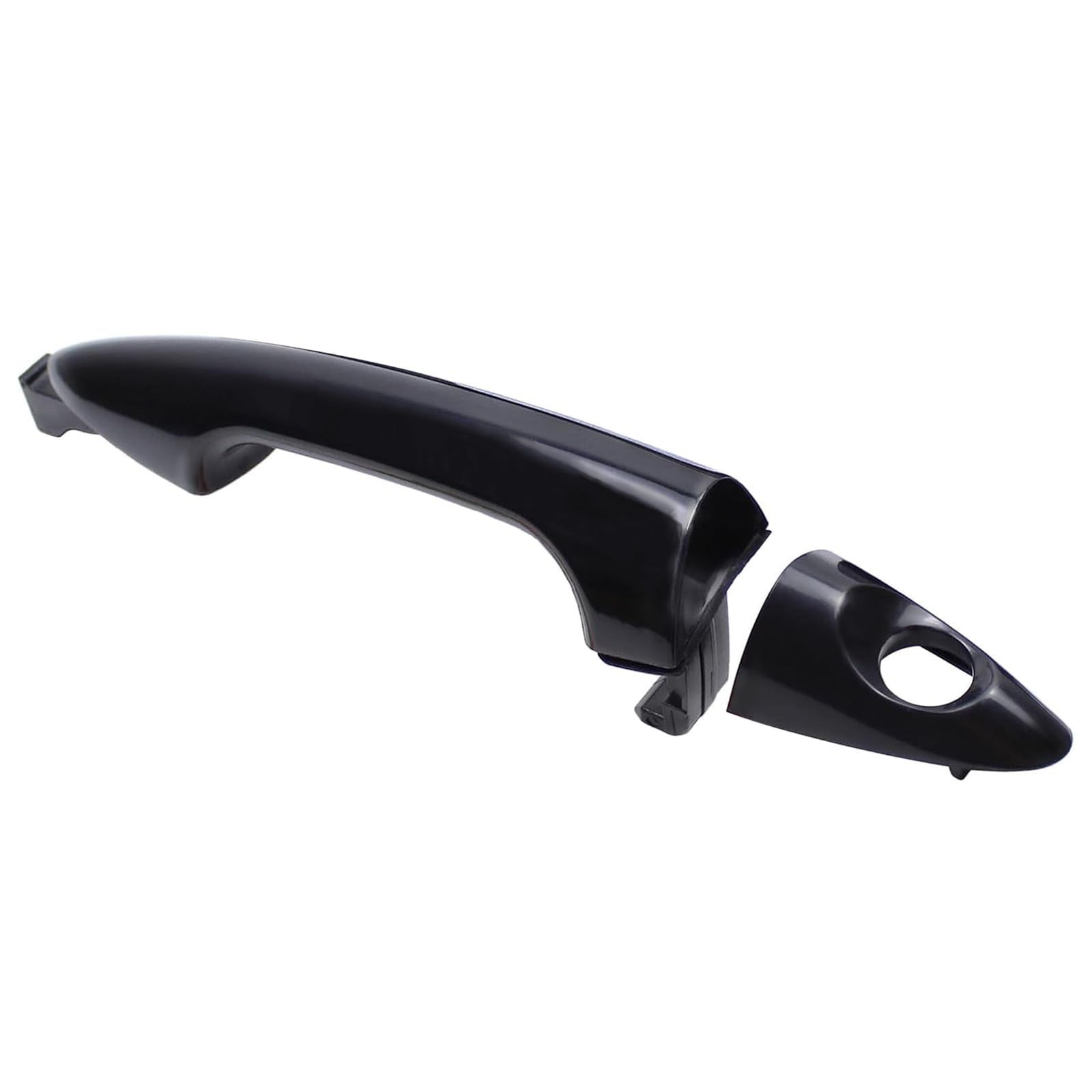 Lcyolada Front Left Driver Side Exterior Door Handle for Hyundai Accent 2012-2017, Replaces# 826511R000, 826521R050