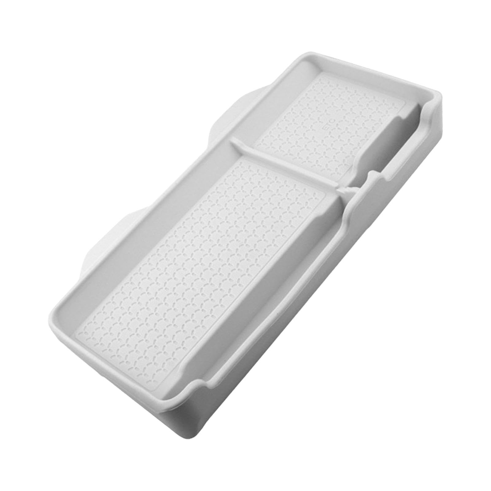 Car Dashboard Storage Box etc Bracket Tray for Truck Vehicle Cellphones White