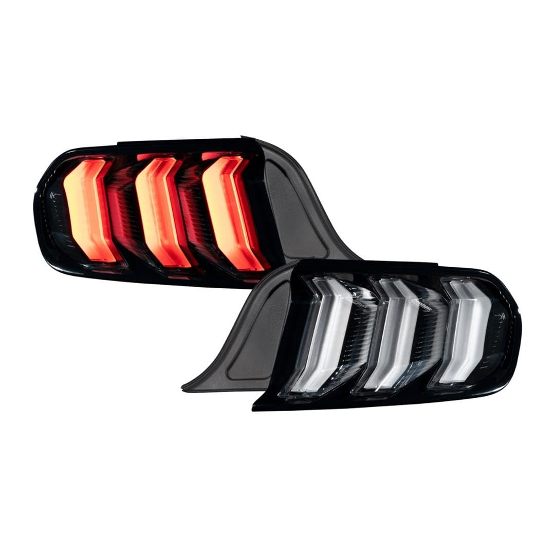 Form Tail Lights For Ford Mustang, Red