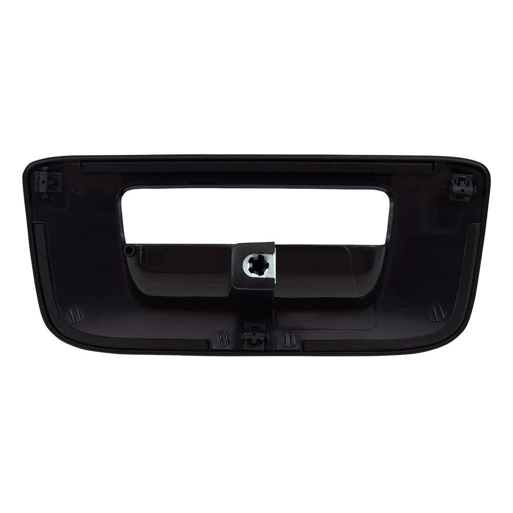 Brock Replacement Tailgate Handle Trim Bezel Compatible With 07-14 Silverado Sierra Pickup Truck 22755303