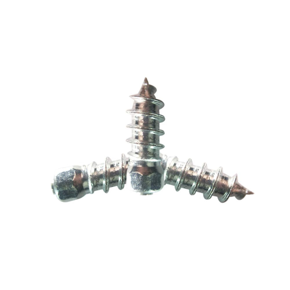 Marrkey Screw Tire Studs For Snowplows, Anti-Slip Anti-Ice Snow Spikes For Car/Atv/Suv/Truck/Motorbike/Snowblower/Forklift/Skid