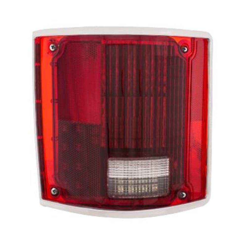 United Pacific Left Hand Sequential Led Tail Lamp With Trim 1973-87 Chevy And Gm Truck