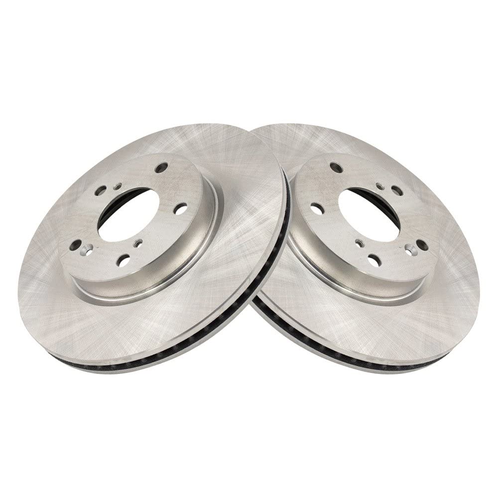 Trq Front Brake Rotors Set Vented Compatible With 2017 Honda Accord 2016-2022 Civic 2019-2022 Insight