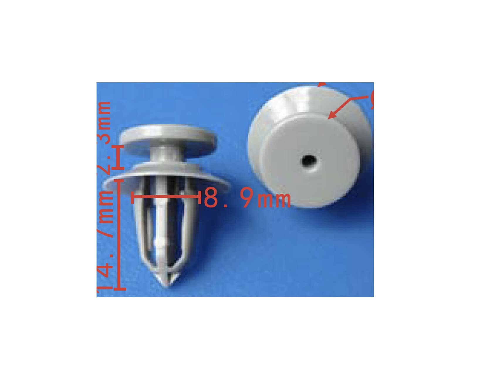 Autobahn88 Retainer Clip For Door Trim Molding, Compatible With Gm (Oem: 11610605) (Pack Of 20)