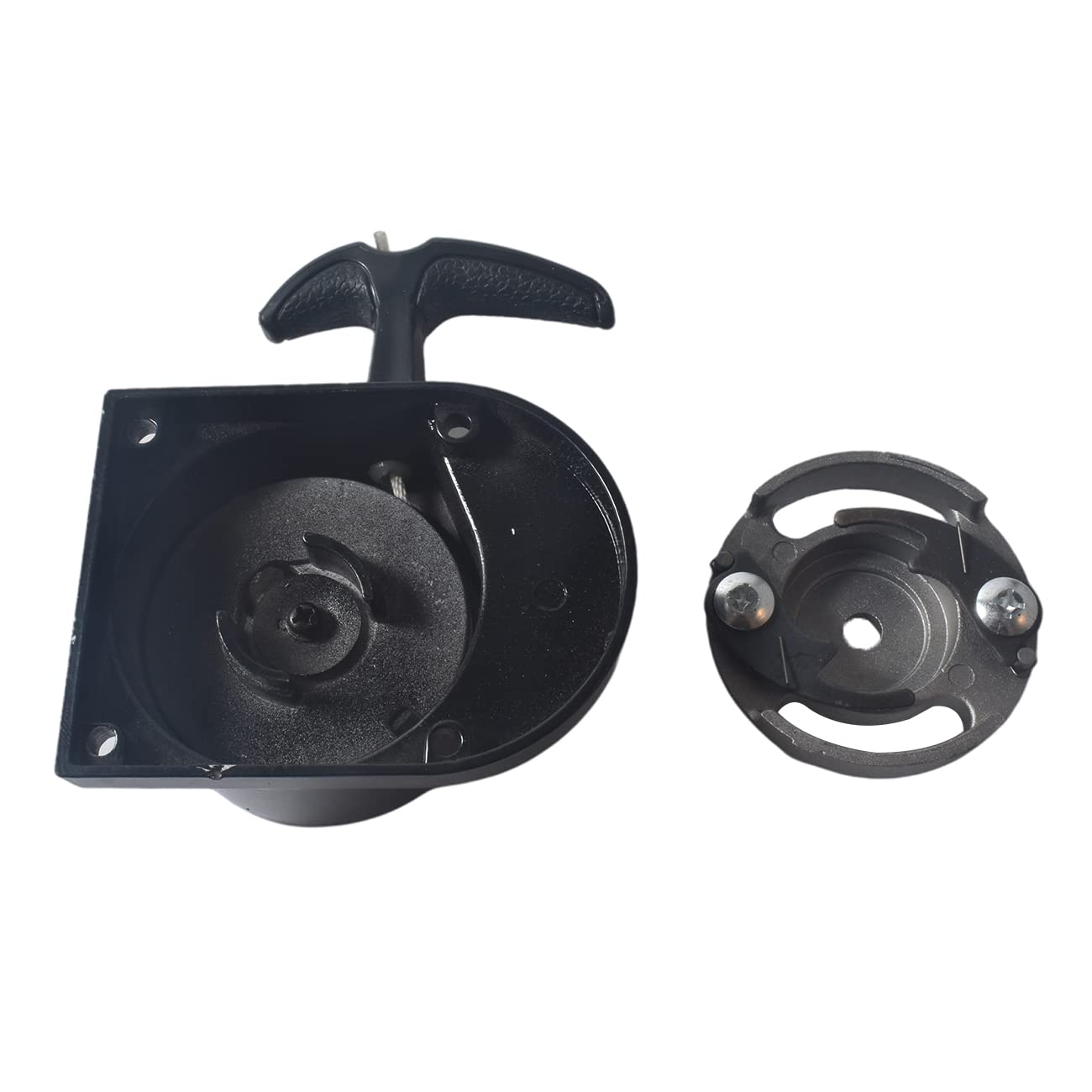 Black Alloy Starter Pull Start Starter For 49Cc 50Cc 60Cc 66Cc 70Cc 80Cc Motorized