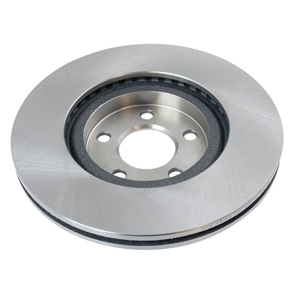 Trq Front Brake Rotors Set Vented Compatible With 2001-2010 Chrysler Pt Cruiser