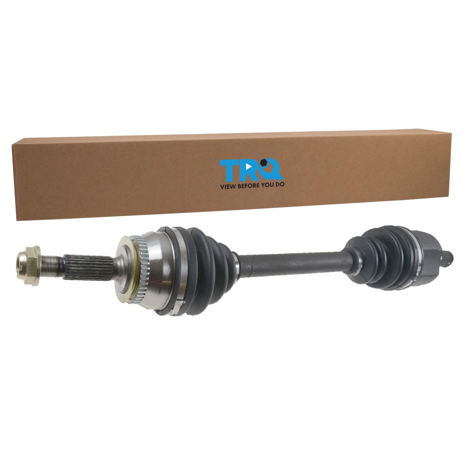 Trq Front Left Cv Axle Shaft Assembly Drivers Side Compatible With 2001-2006 Hyundai Elantra 2003-2008 Tiburon 2004-2006 Kia Spe