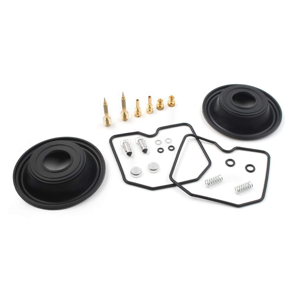 Newsmarts Carburetor Rebuild Carb Repair Kits for Kawasaki EN500C Vulcan 500 LTD 1996-2009