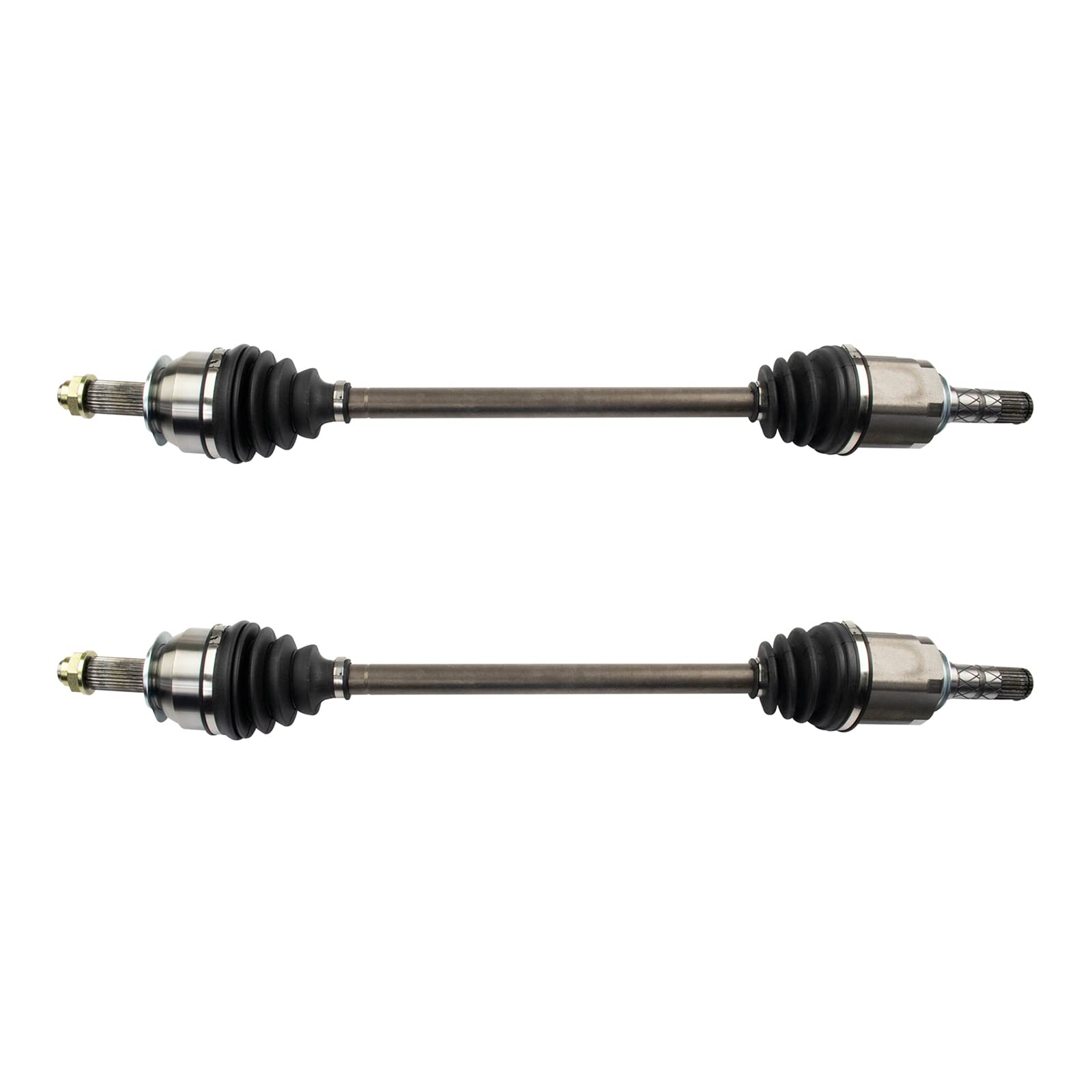 Trq Front Cv Axle Shaft Assembly Set Compatible With 2014 Subaru Forester 2010-2014 Legacy Outback