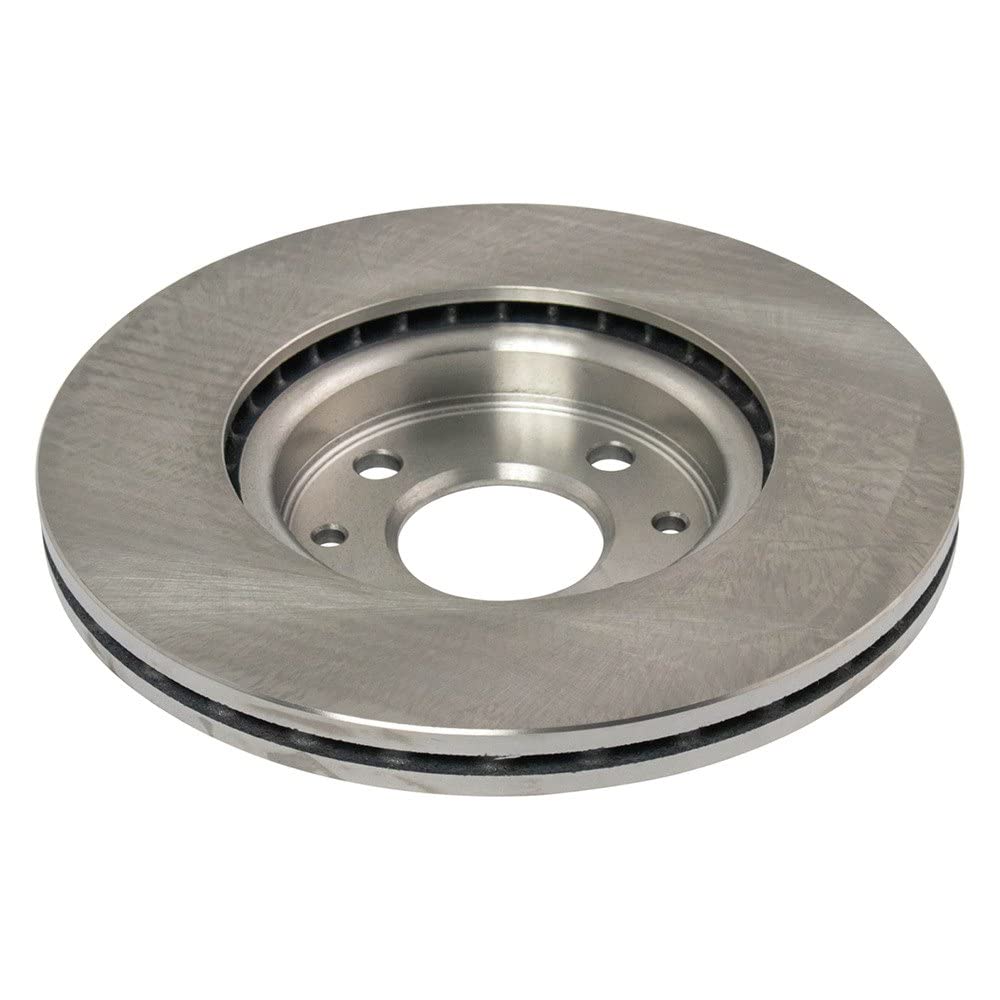 Trq Front Brake Rotors Set Vented Compatible With 2012-2017 Fiat 500