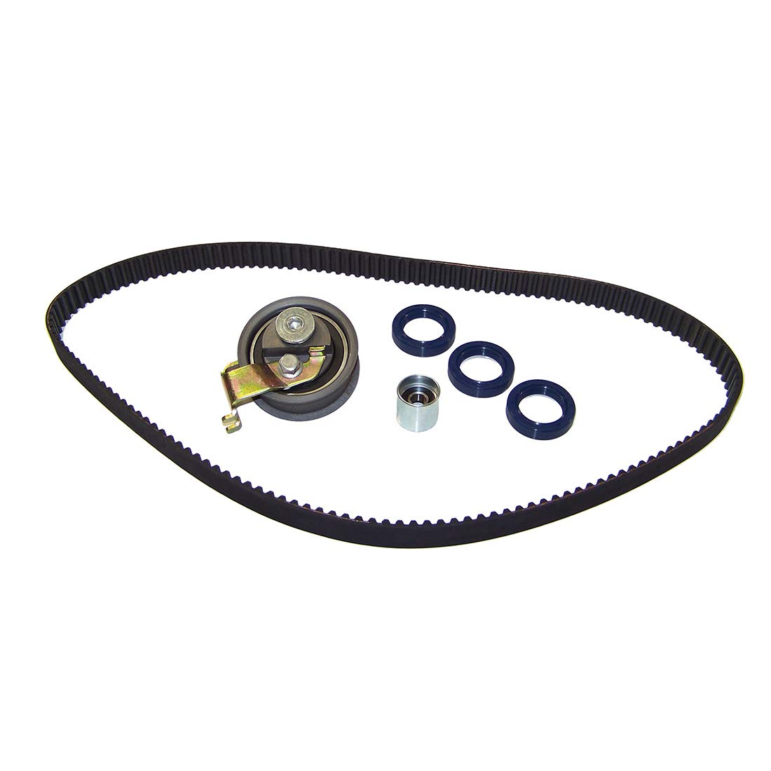 DNJ TBK800B Timing Belt Kit/For 1999-2006 / Audi, Volkswagen / A4, A4 Quattro, Beetle, Golf, Jetta, TT, TT Quattro / 1.8L / DOHC / 20V / 1781cc / AMU, APH, ATC, AWD, AWM, AWP, AWV, AWW, BEA, BKF