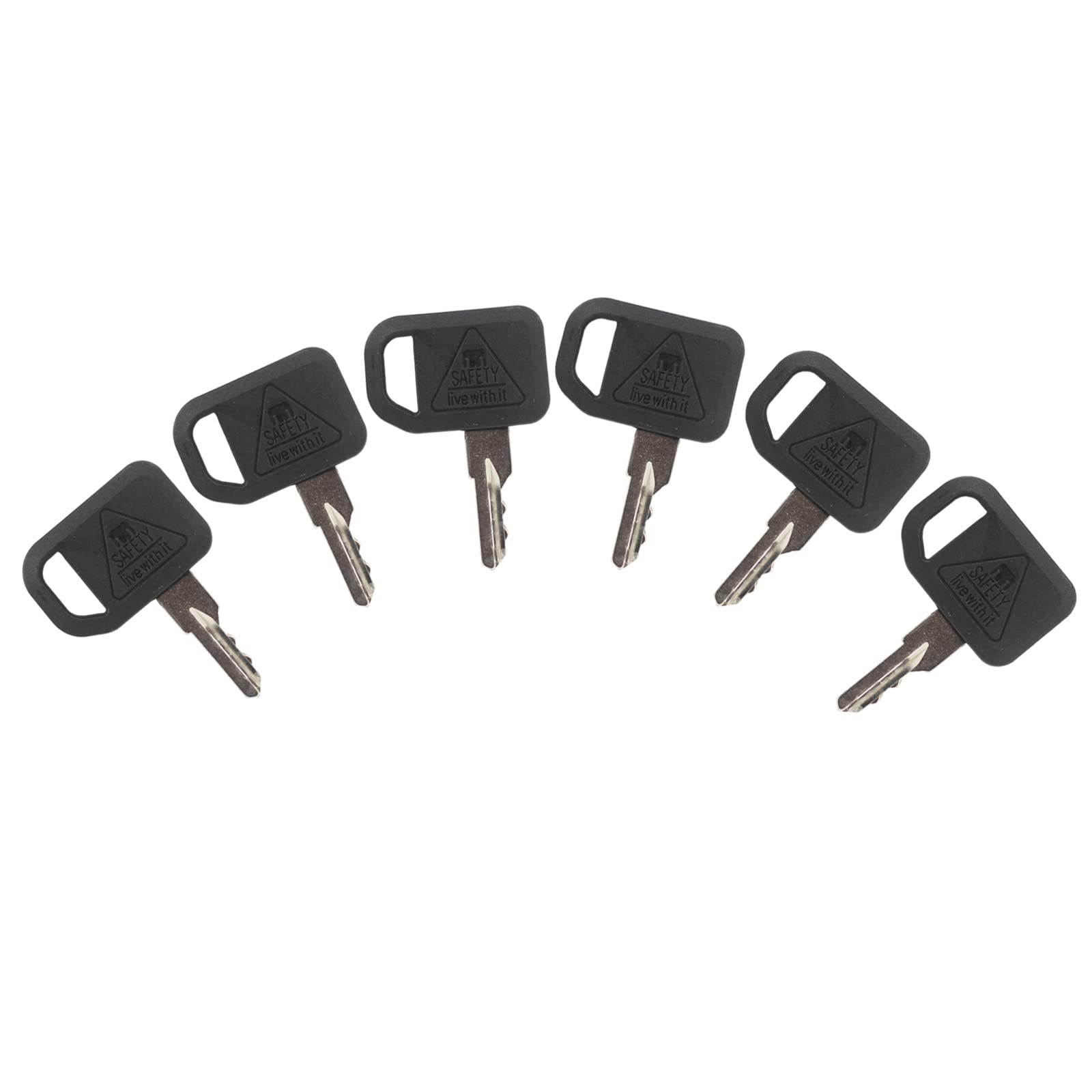 Am131841 6Pcs Ignition Keys Replacement For John Deere 300 400 X400 X700 Gt235 Gx Lx Cs Cx Gator Ts Hpx Mower Tractors Series