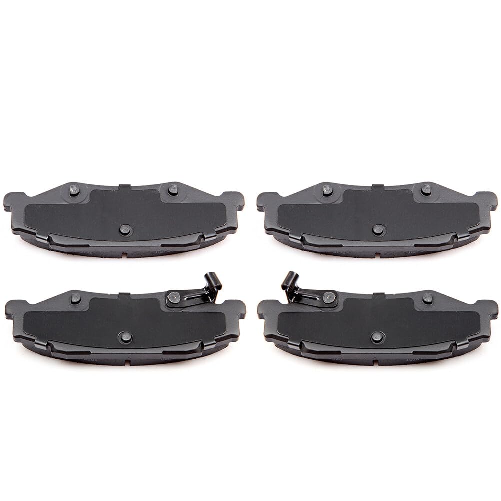 Cciyu D732 Rear Semi-Metallic Disc Brake Pads Kit For Cadillac Xlr 2004-2009,For Chevrolet Corvette 1997-2004 2006-2013 4Pcs