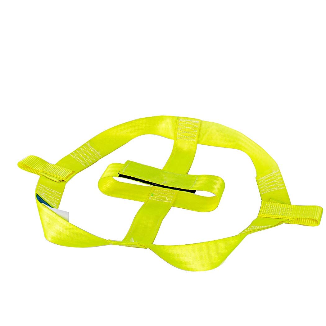 Moto4U Universal Motorcycle Rear Wheel Tie Down Strap (Fluorescent Green)