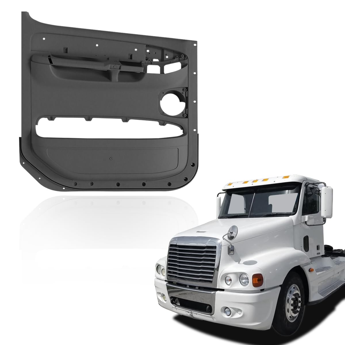 Right Cab Door Panel for Freightliner 1996-2010 Freightliner Century Columbia Trucks