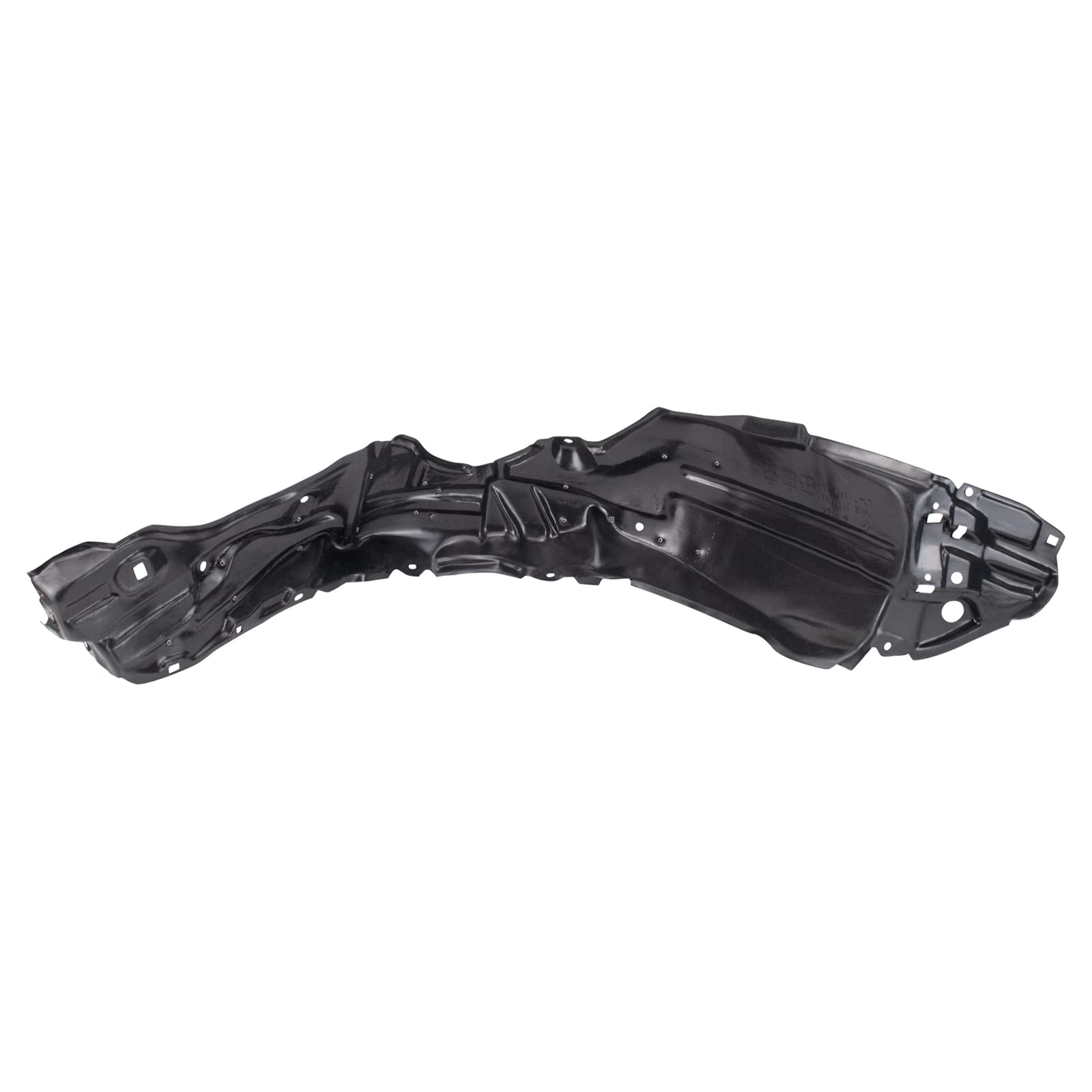 Trq Inner Fender Liner Set Compatible With 2015-2017 Toyota Prius C To1248212 To1249212