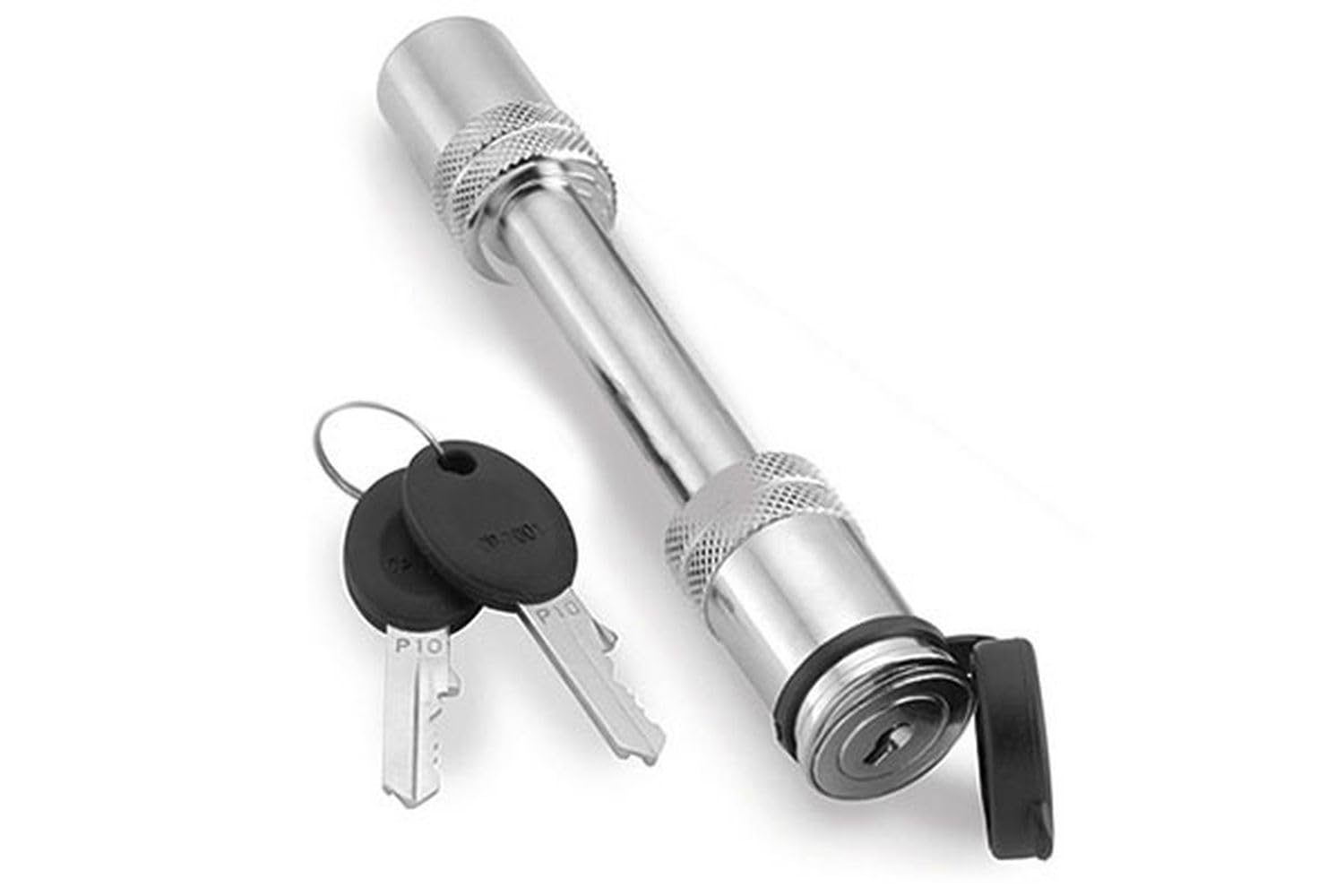 Black Horse Hitch Lock Stainless Steel,Compatible 2in Hitch Receiver car,Truck and SUV-HL-100